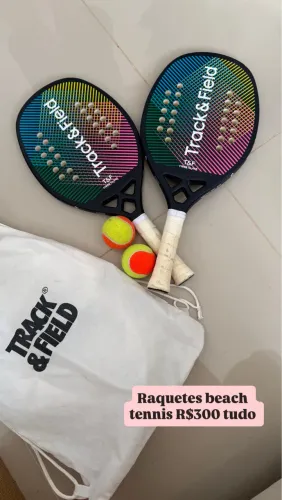 Raquete beach tennis