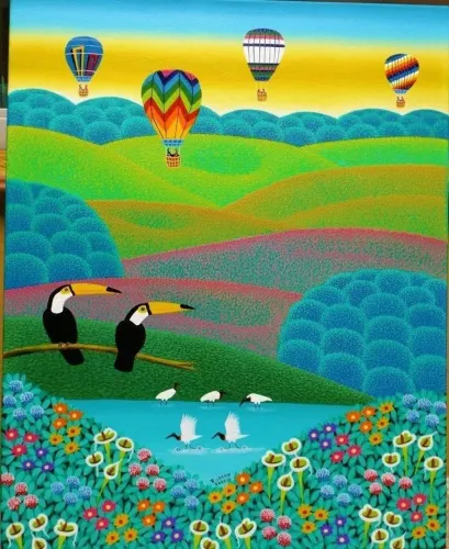 Robson barros artista naif 