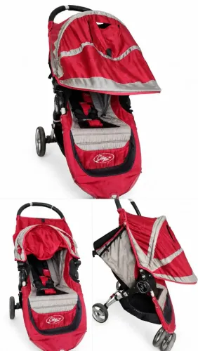Chassi Baby City Mini Single Crimson Grey Baby Jogger
