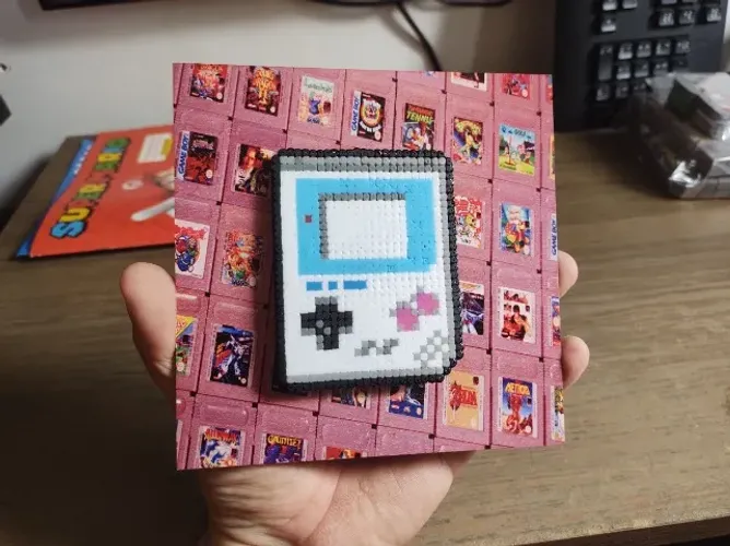 Quadro 3D do Game Boy