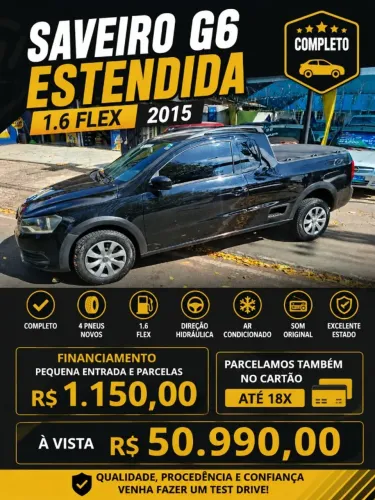 Volkswagen Saveiro Trendline 1.6 T.flex 8V 2015