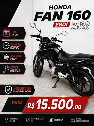 Moto Fan 160 Flex 2023