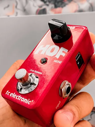 Pedal de Reverb HOF TC Eletronics