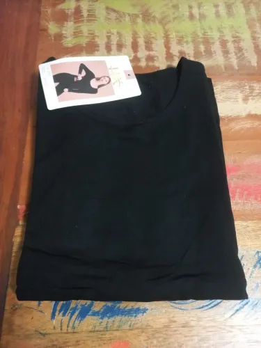 Blusa térmica feminina preta - Tam. Único - NOVA
