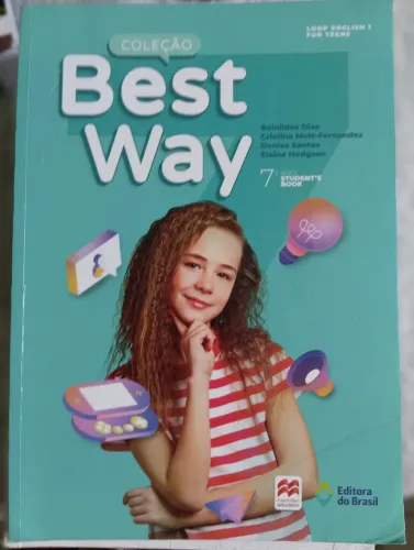 Livro Best way 7º ano inglês Editora do Brasil