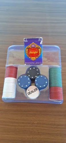 Fichas poker plastico basica