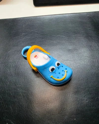 crocs azul alegria mc donalds