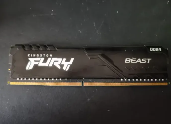 Memória RAM 16GB, FURY KINGSTOM 3200hz
