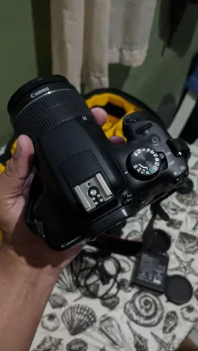 CÂMERA CANNON EOS T6 ? (Mochila vem de brinde)