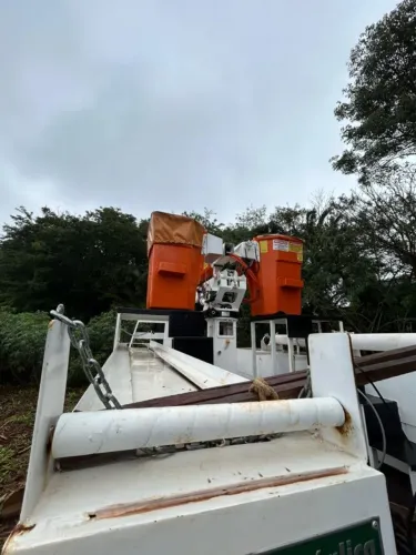 Plataforma Cesto Aéreo MH 13.000 Duplo Linha Viva