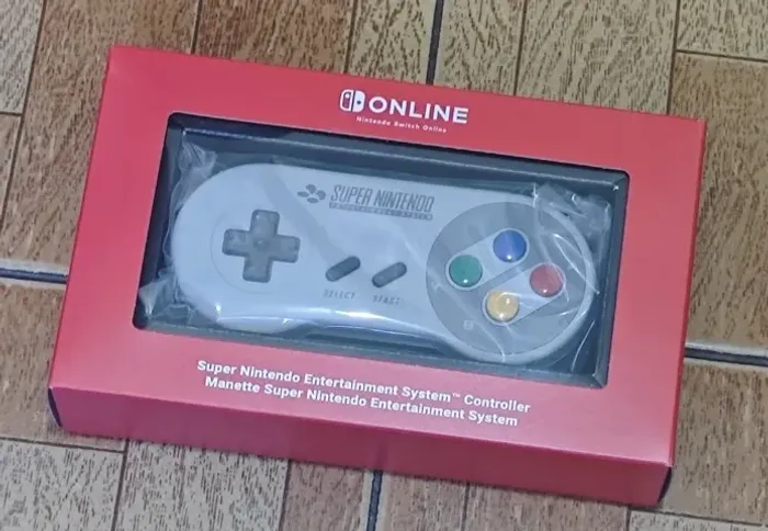 Controle Super Nintendo (SNES) para Switch - Original, Novo e Lacrado