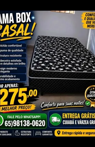 Camas Box casal