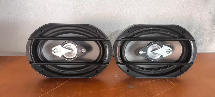 Par de Alto falantes Leson 6x9 100w 4 ohms 