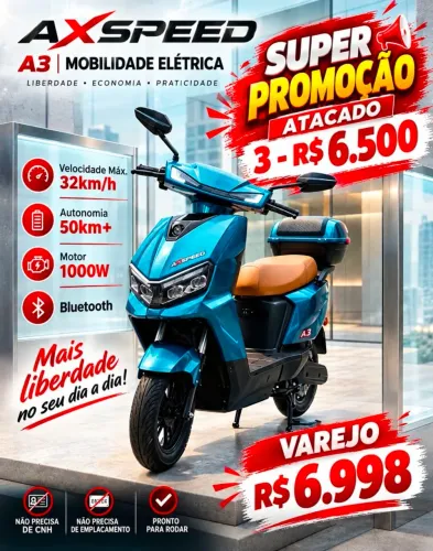 Scooter Eletrica AXSPEED A3 / B2 / B1 / Lite