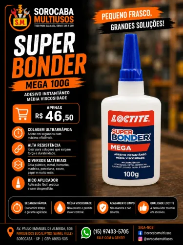 SUPER BONDER 100G