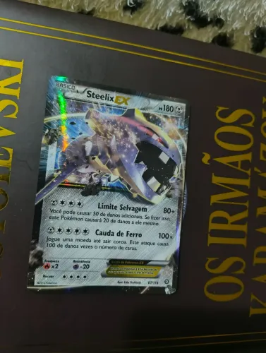 Carta pokémon Steelix EX