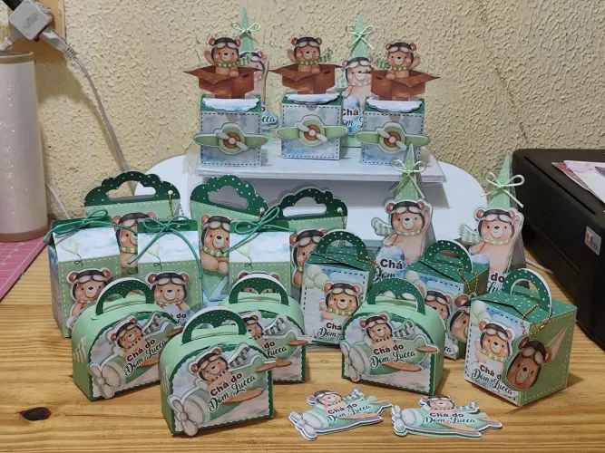 Caixinhas mimos 3D