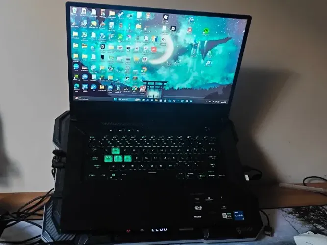 Notebook Gamer + BASE REFRIGERADA + MICROFONE 
