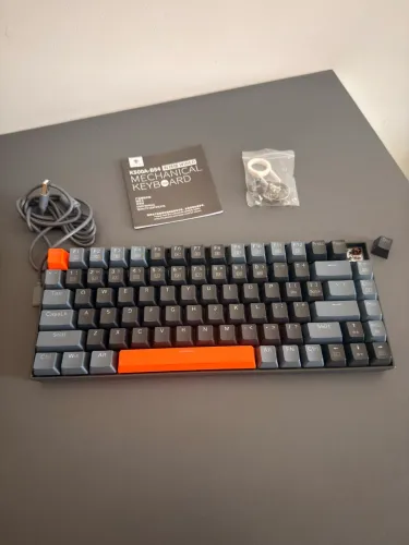 Teclado Mecânico Mechanike K500 B84 ? Switch Marrom | Semi Novo