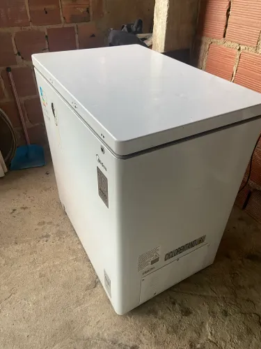 Freezer Horizontal Midea 293L Inverter Bivolt Branco - Ótimo Estado