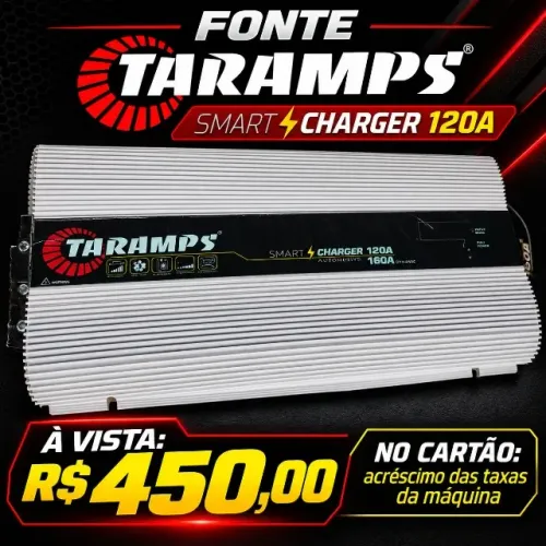 Fonte Automotiva Taramps 120a