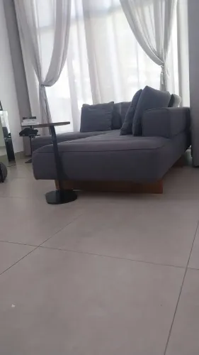 Sofá modulado living maravilhoso gigante Breton linho importado alto padrão
