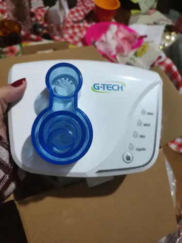 Inalador g tech novo na caixa