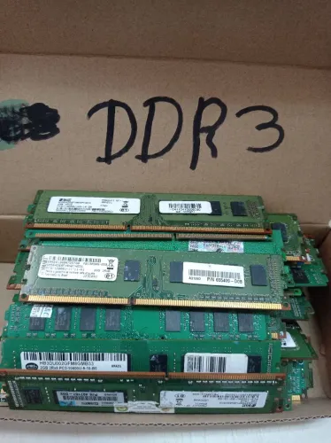 Lote Memória DDR3 2gb 96 peças