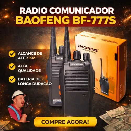 Radio Comunicador Walk Talk Profissional Kit 2