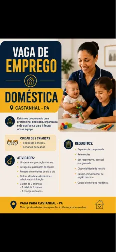 Vaga de emprego para Castanhal 