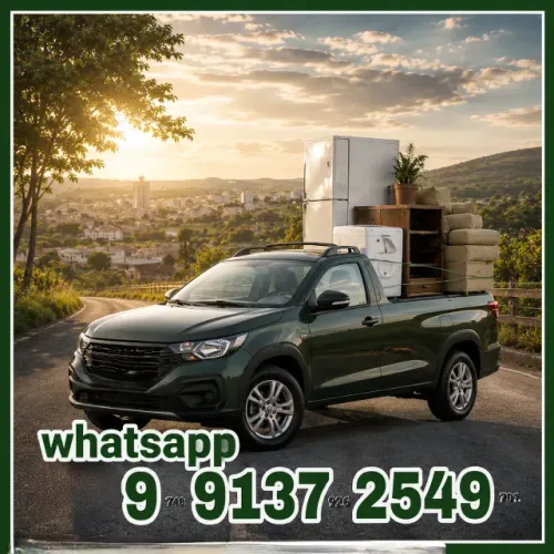 Frete mudanças agora ou agendado rápido com pickup transporte comoda armário fogão sofá