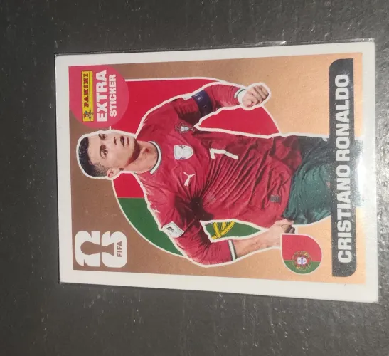 Figurinha Do Cristiano Ronaldo (BRONZE)