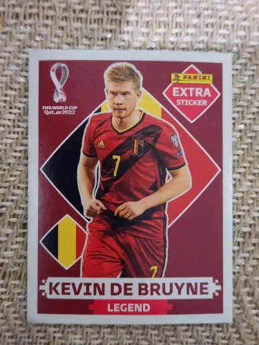 Extra Sticker Kevin De Bruyne Regular - Qatar 2022