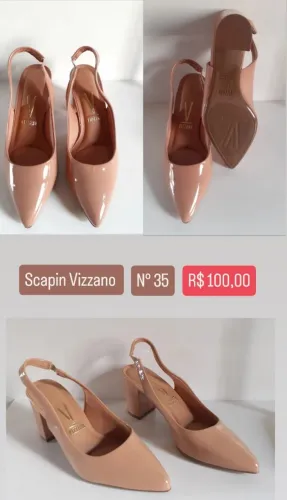 Scarpin Vizzano número 35