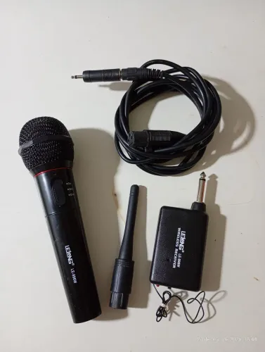MICROFONE SEM FIO LELONG LE-996W