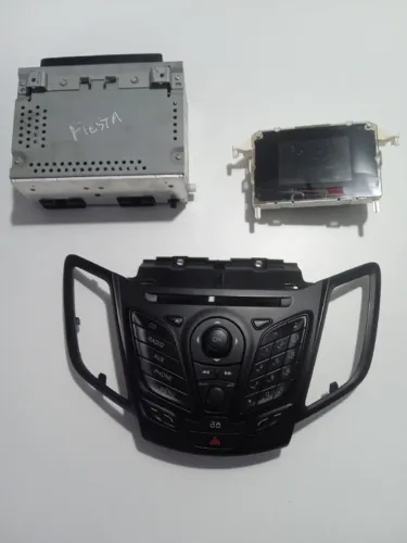 Kit Radio Som Display New Fiesta Nacional 2014 15 16 17