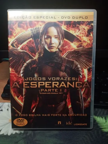 Edição especial- DVD duplo jogos vorazes A ESPERANÇA Parte 1