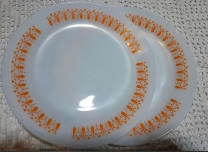 2 prato raso colorex gravatinha laranja