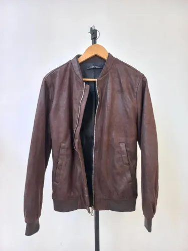 Jaqueta Zara | Masculina | Marrom