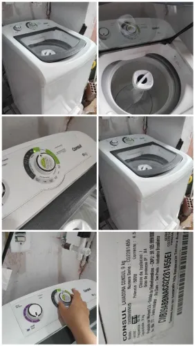Máquina de lavar Consul 9 kg