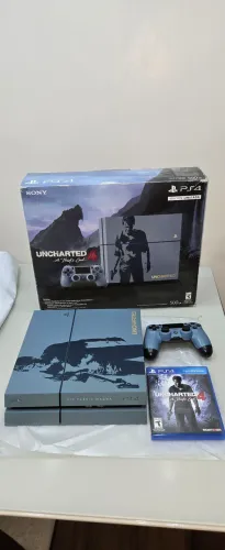 Playstation 4 fat Uncharted edition usado
