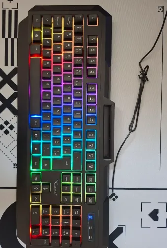 Teclado Gamer Caerus CRS-IT09 RGB + Suporte para Celular