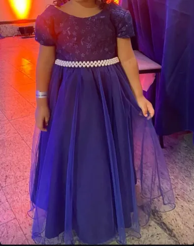 Vestido de festa infantil 