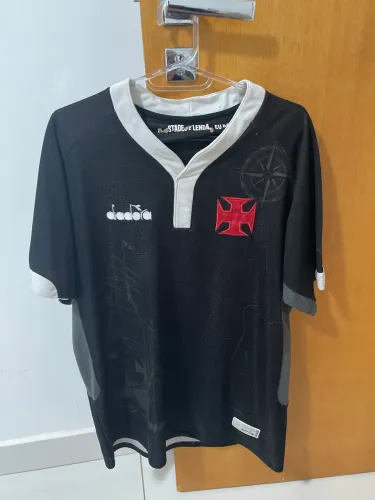 Camisa Vasco Diadora - camisas negras oficial 