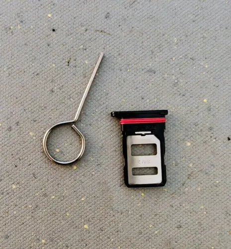 Bandeja Gaveta Chip + Chave Para Xiaomi Mi 11t Pro Preta