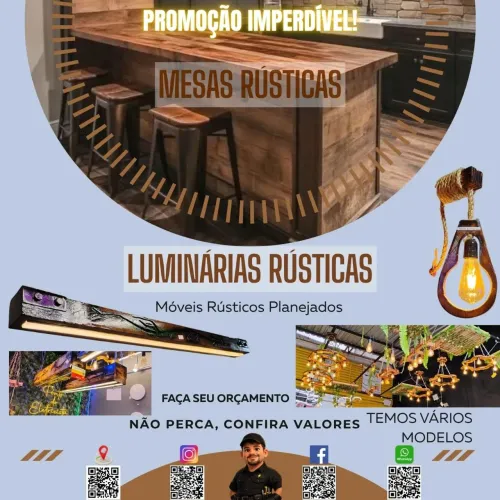 Moves Rústicos e iluminação 
