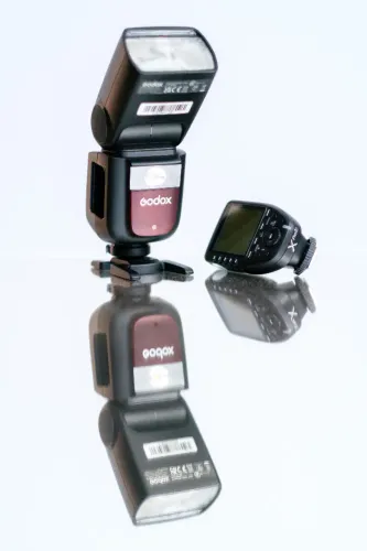 Kit flash Godox V860F III e disparador Godox XProF