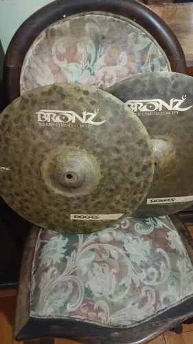 Prato Bronz Roots Hi Hat chimbal 16, B-20