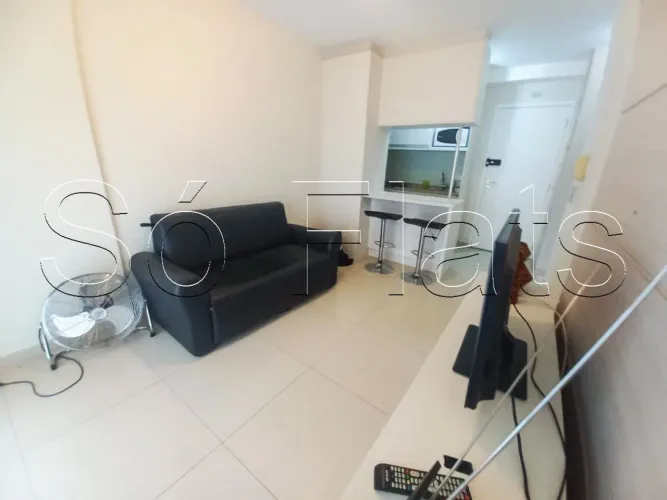 Apartamento mobiliado no Morumbi disponível para locação prox. da Av. Hebe Camargo.