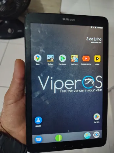 Tablet Samsung SM-T561M COM Android 7 estalando 
